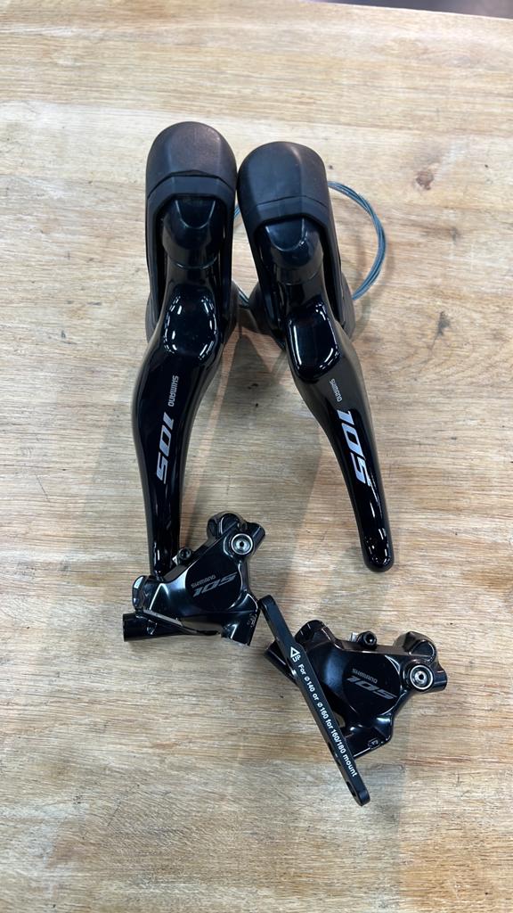 Shimano 105 R7120 2x12speed rem/shift set, Verzenden, Nieuw, Racefiets, Remmen