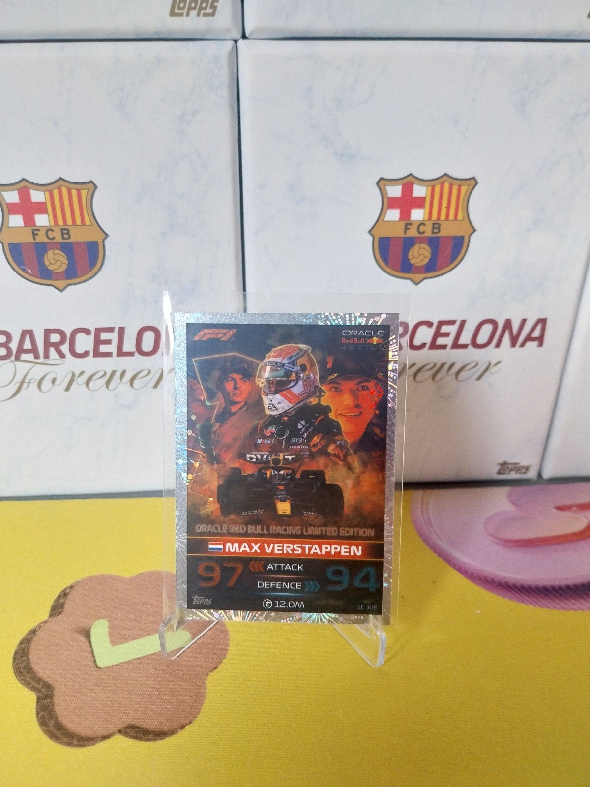 LE3UR Max Verstappen Topps Turbo Attax 2023, Hobby en Vrije tijd, Stickers en Plaatjes, Ophalen of Verzenden, Zo goed als nieuw