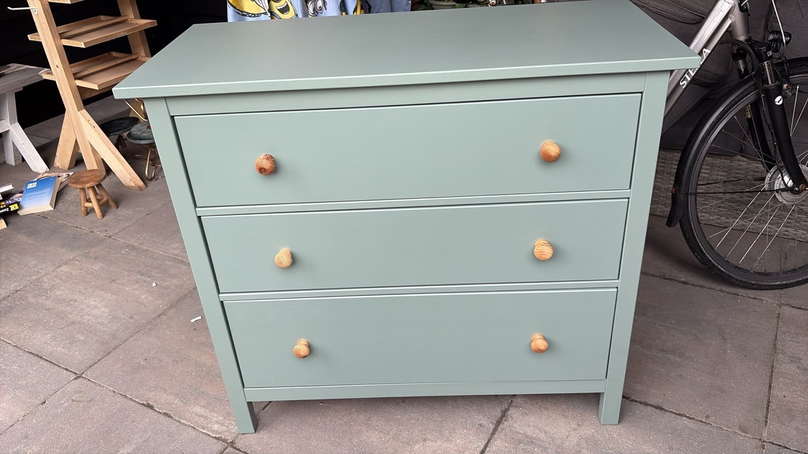 IKEA Hemnes Ladekast - Lichtgroen met 3 Laden, Huis en Inrichting, Kasten | Ladekasten, Ophalen