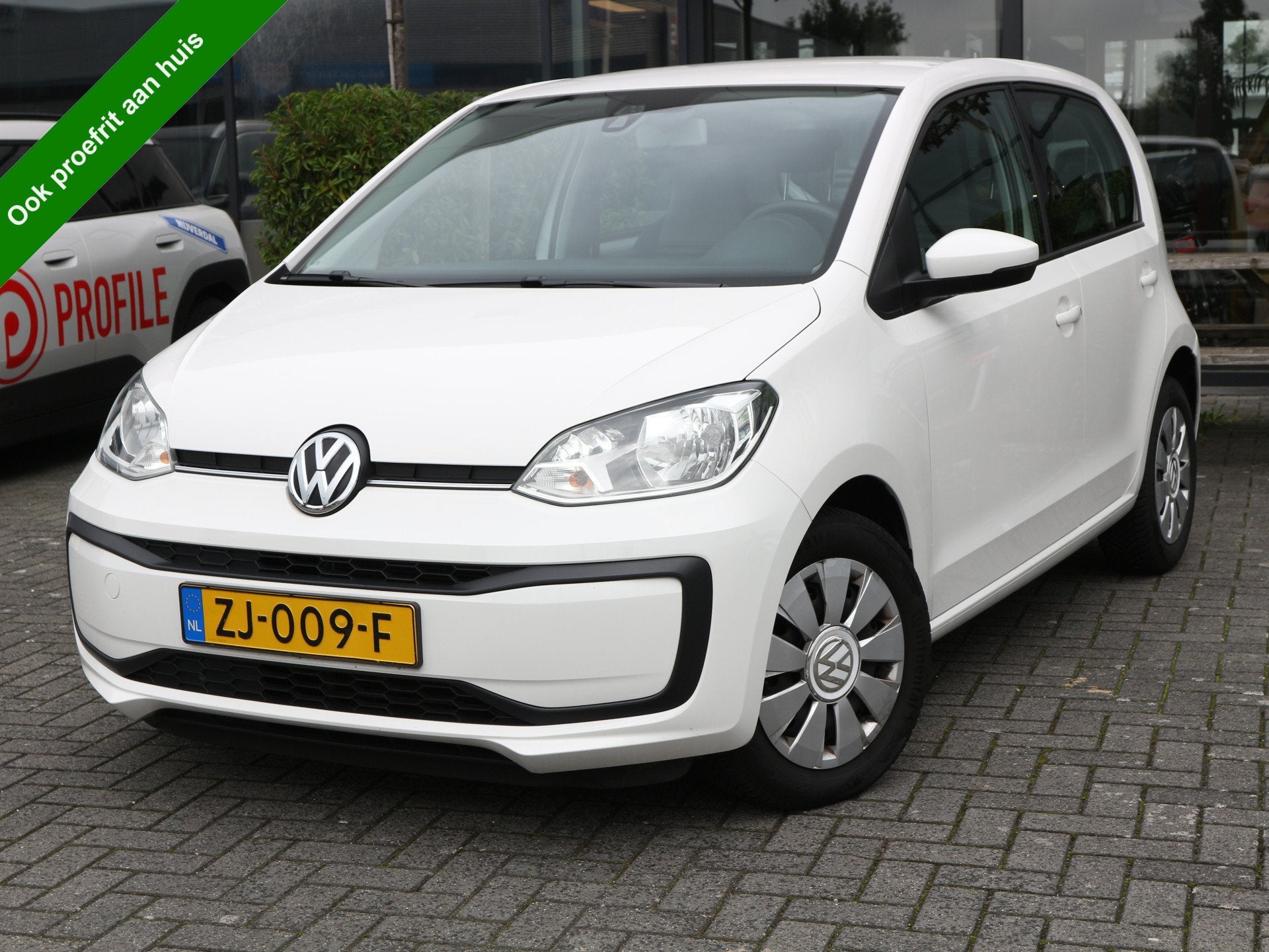 Volkswagen up! 1.0 BMT move up! AIRCO 5 DRS NAP PAS, Auto's, Voorwielaandrijving, Stof, Gebruikt, Wit