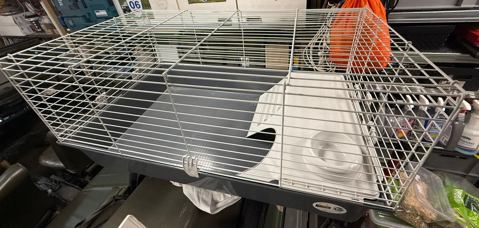 Konijnenhok caciahok te koop, Dieren en Toebehoren, Knaagdieren en Konijnen | Hokken en Kooien, Minder dan 60 cm, 110 cm of meer