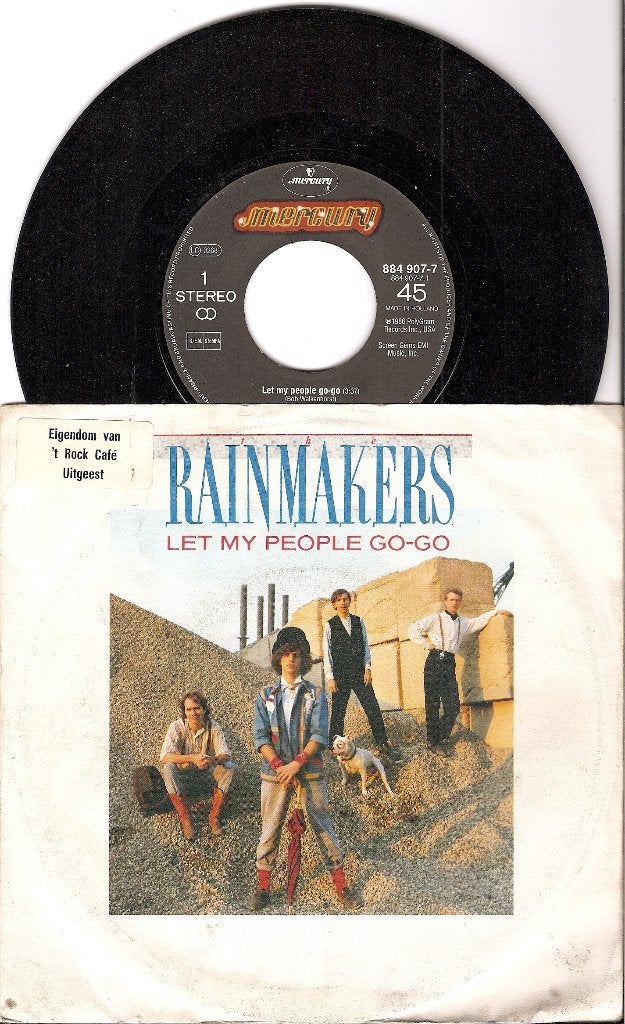 The rainmakers - let my people go-go, Ophalen of Verzenden, Gebruikt, 7 inch, Pop