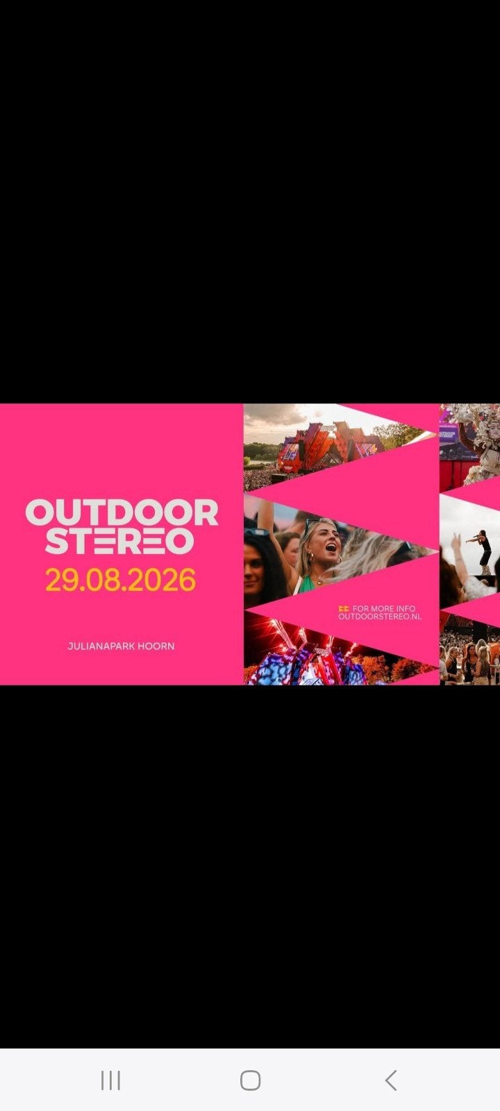 2 kaartjes voor outdoorstereo festival!!, Tickets en Kaartjes, Evenementen en Festivals, Twee personen