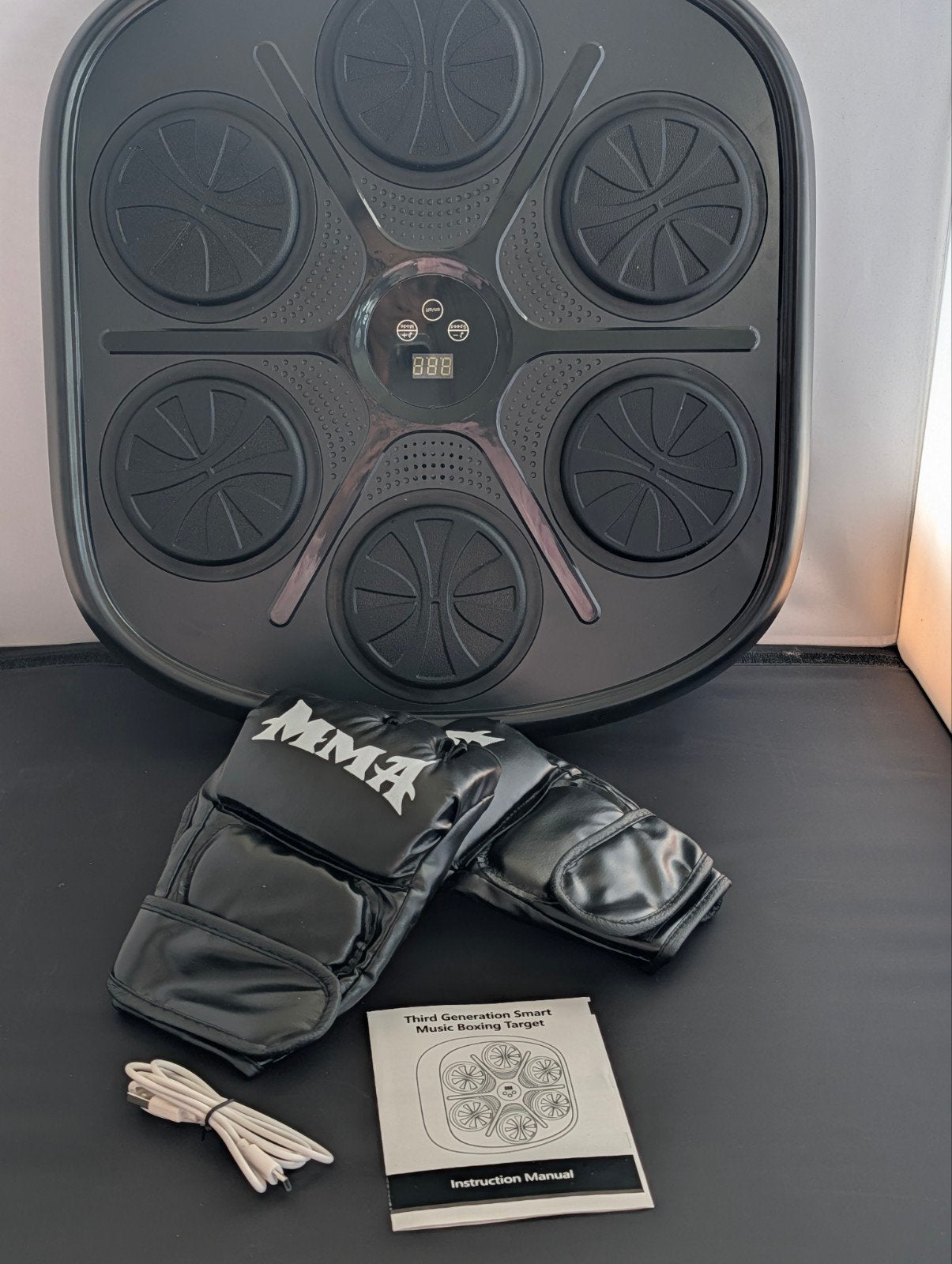 Nieuwe Smart Music Boxing Machine met Bluetooth Nieuw, Sport en Fitness, Boksen, Ophalen of Verzenden, Nieuw, Boksbal