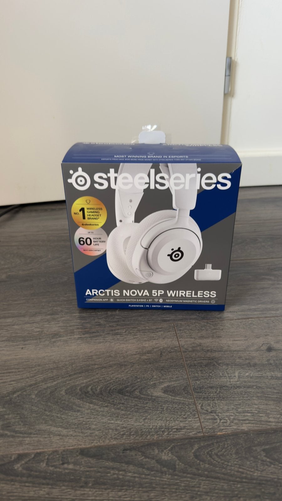 Steelseries arctis nova 5, Audio, Tv en Foto, Koptelefoons, Ophalen, Gaming, Zo goed als nieuw, Wit