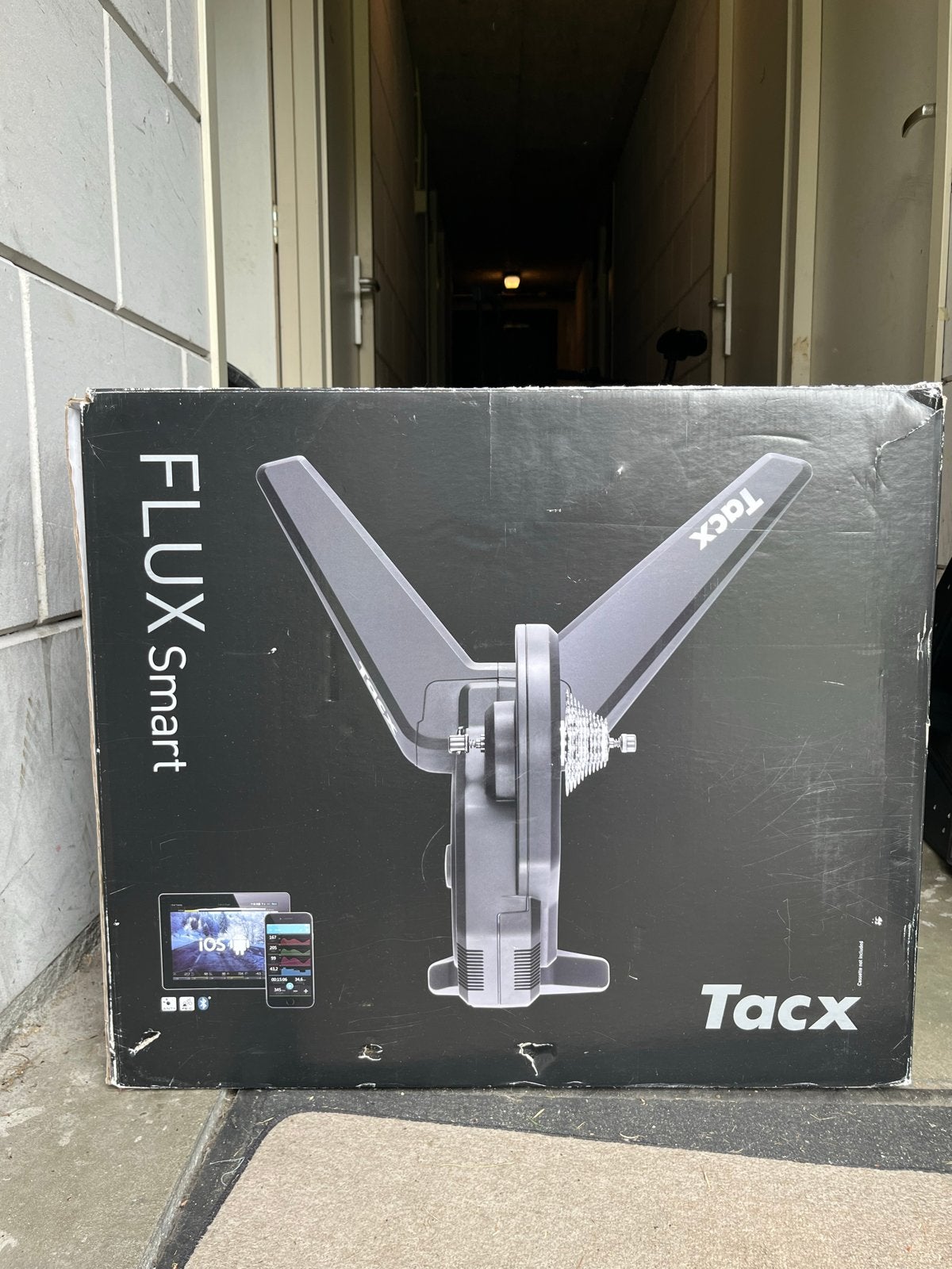 Tacx Flux Smart Indoor Trainer, Overige merken, Gebruikt, Aluminium, Ophalen of Verzenden