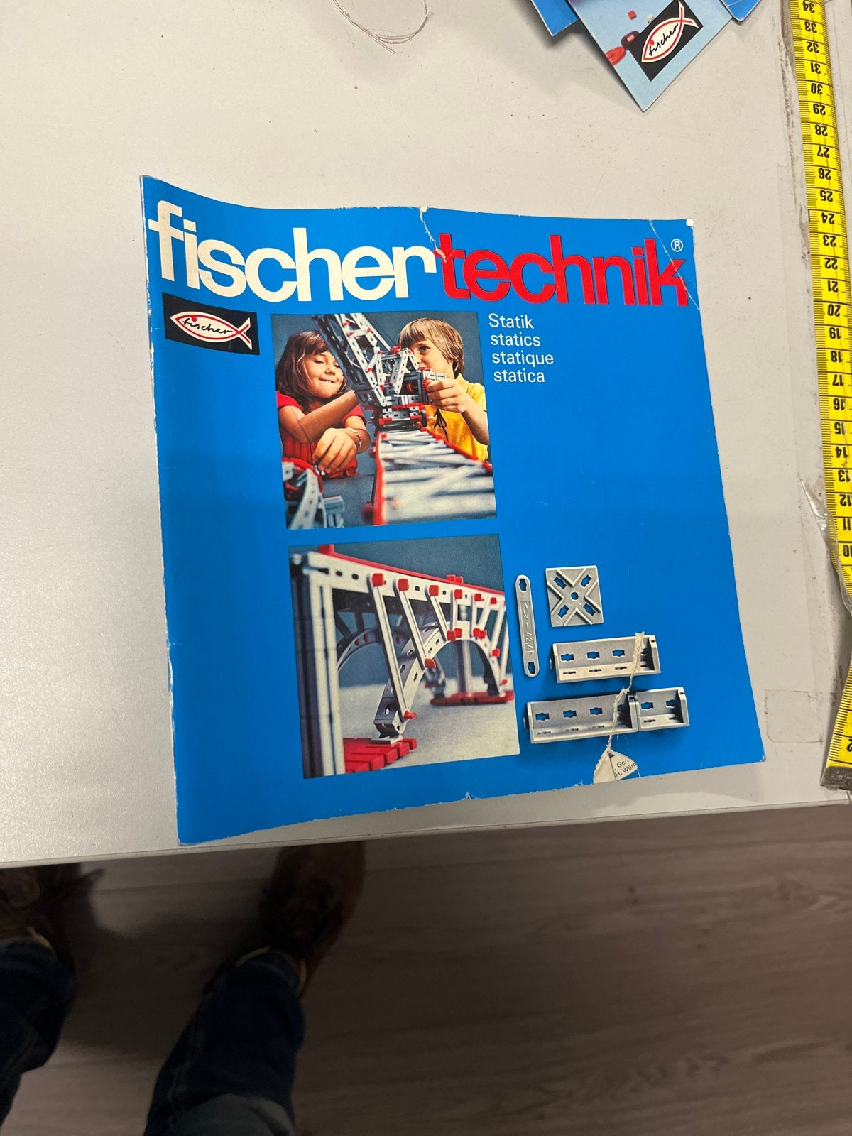 Fischertechnik Statik, Techniek in spel, Programma 72/73, Ophalen of Verzenden, Gelezen, Overige onderwerpen