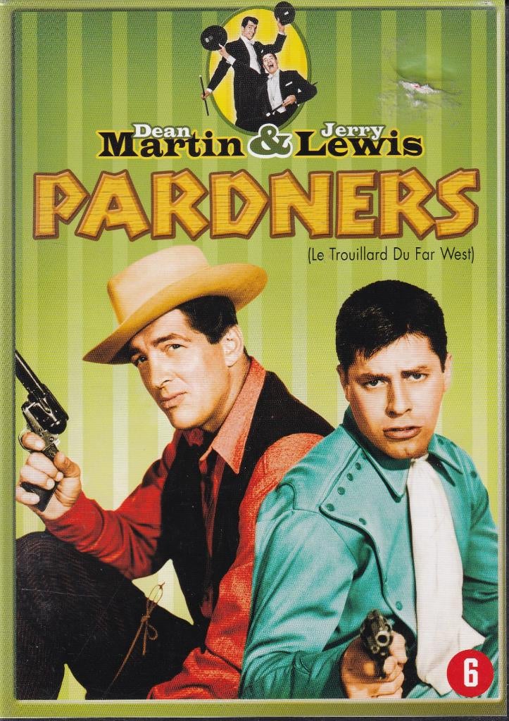 Te koop dvd pardners (jerry lewis & dean martin), Alle leeftijden, Ophalen of Verzenden, Nieuw in verpakking, Actie