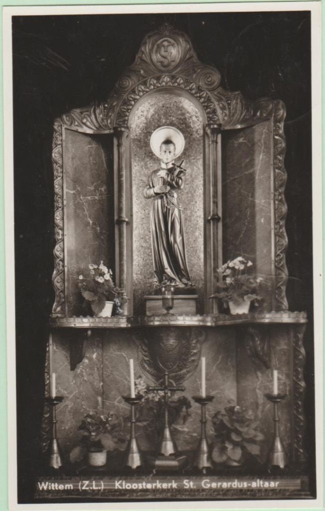 Wittem (Z.L.) Kloosterkerk St. Gerardus altaar, Ophalen, 1940 tot 1960, Gelopen, Limburg