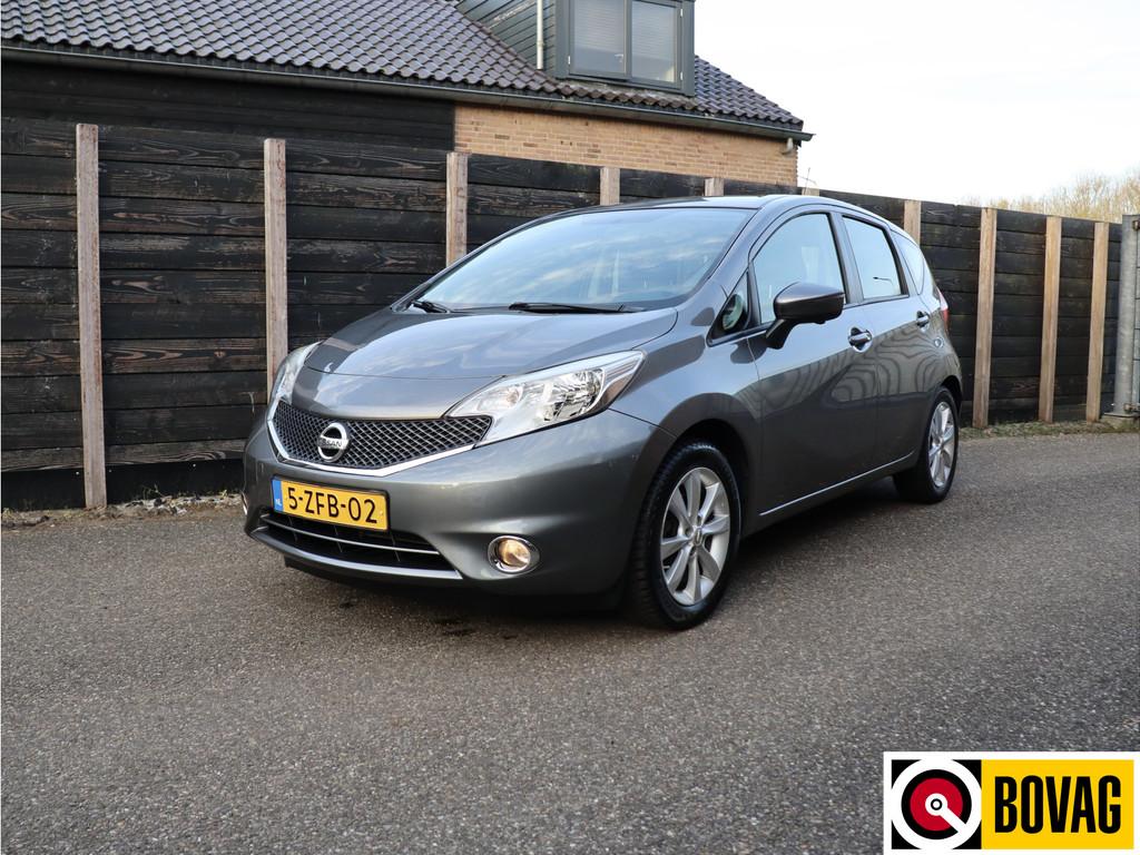 Nissan Note 1.2 DIG-S Connect Edition 1e eigenaar AUTOMAAT,, Auto's, Nissan, Euro 5, Stof, Gebruikt, Zwart