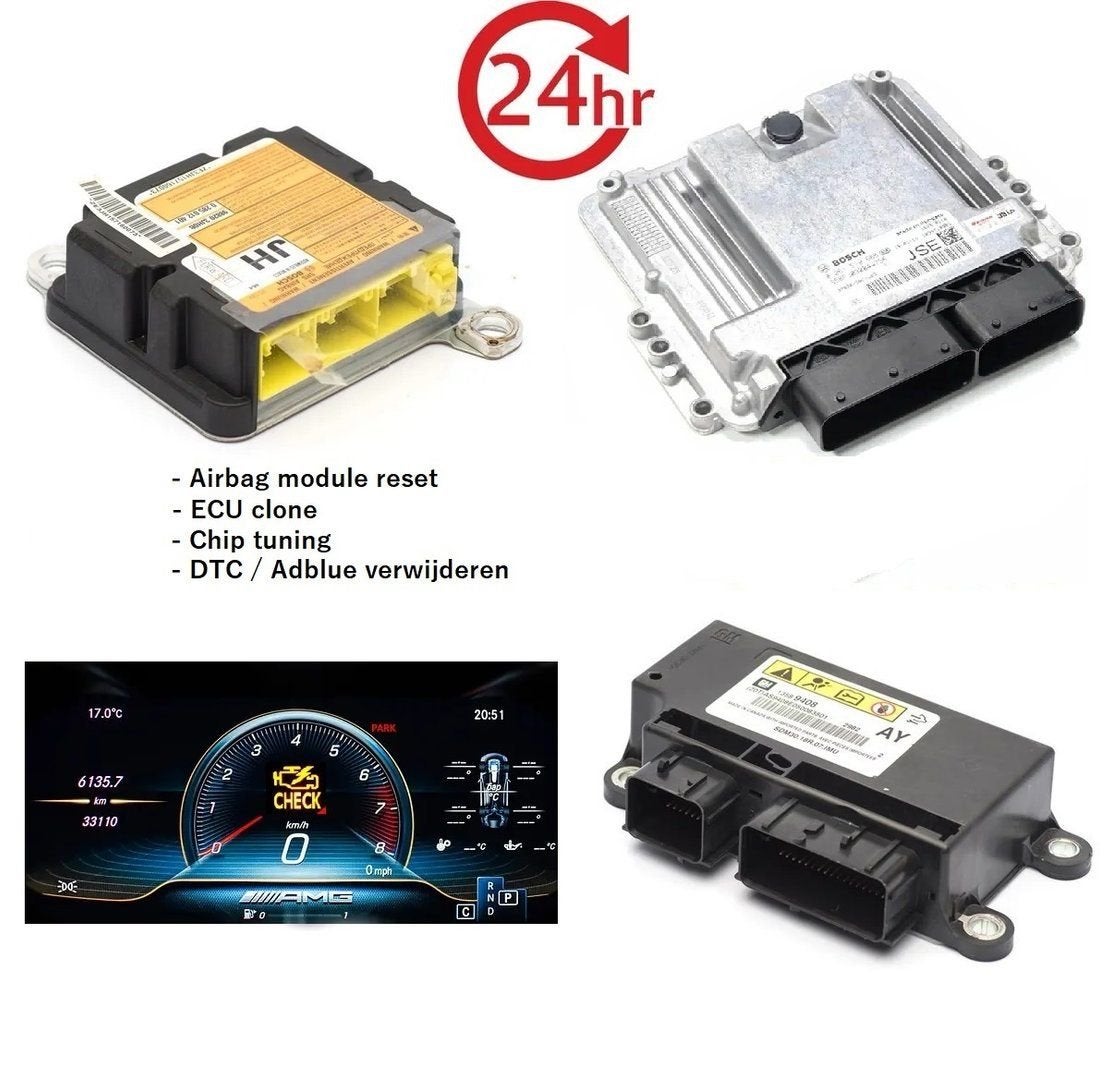 Airbag module resetten, -, -, Nieuw, Ophalen of Verzenden