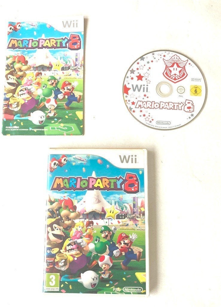 Mario Party 8 (Wii)., Avontuur en Actie, Ophalen of Verzenden, Zo goed als nieuw, 3 spelers of meer