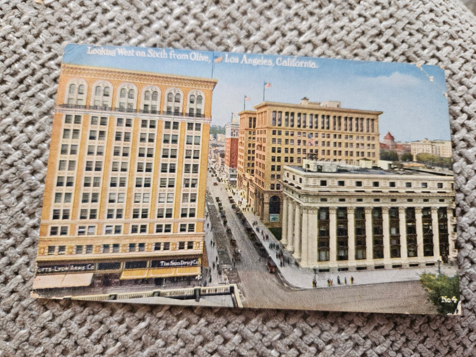 Los Angeles, Californië, Ophalen of Verzenden, Voor 1920, Gelopen, Buiten Europa