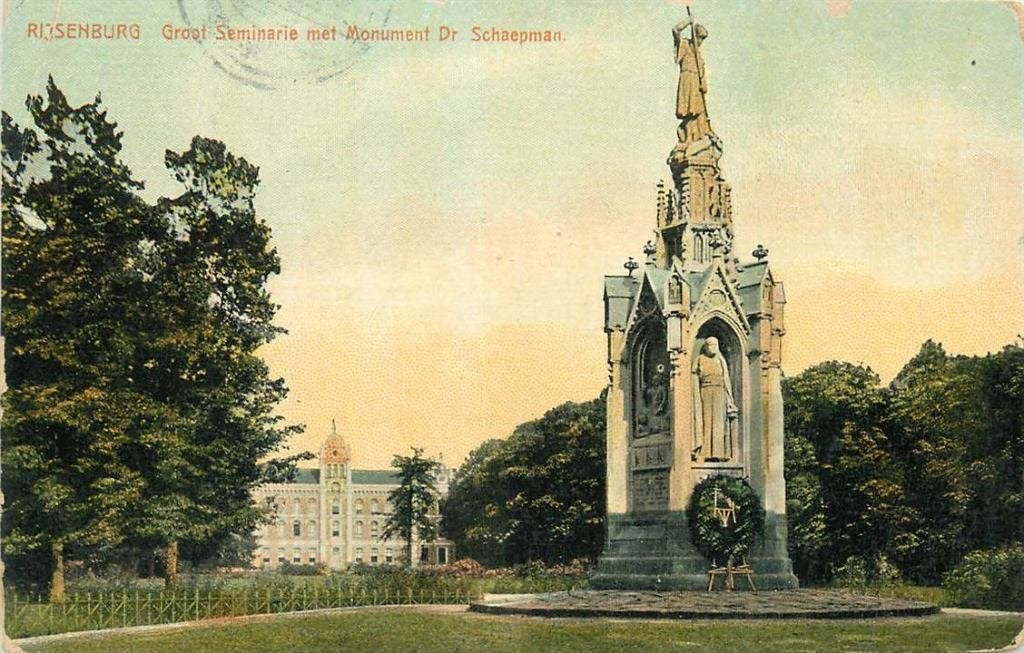 388-345-007 Driebergen-Rijsenburg Dr Schaepman monument, Verzenden, Voor 1920, Utrecht