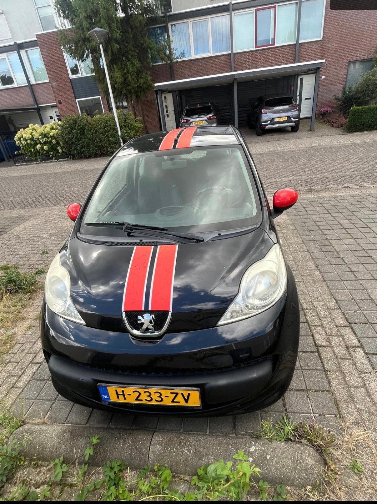 Peugeot 107 1.0-12V XR|airco. Sportiefe uitvoering, Auto's, Voorwielaandrijving, Gebruikt, Elektrische ramen, 4 stoelen