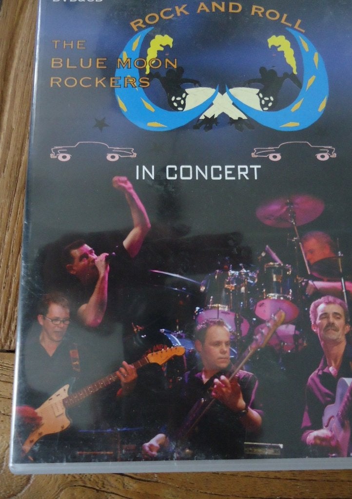 DVD - the Blue Moon Rockers - Live concert -Groene Engel Oss, Ophalen of Verzenden, Concert, Nieuw in verpakking, Alle leeftijden