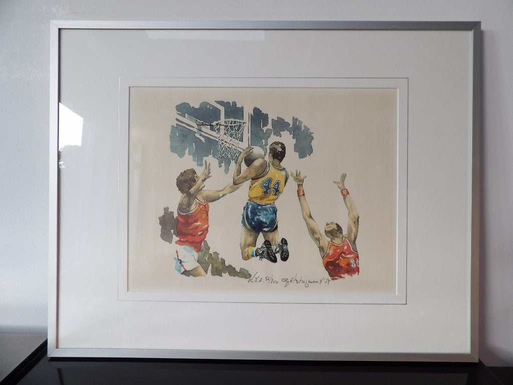 Ge Brugmans Basketballers Litho/Zeefdruk, USA 52/200