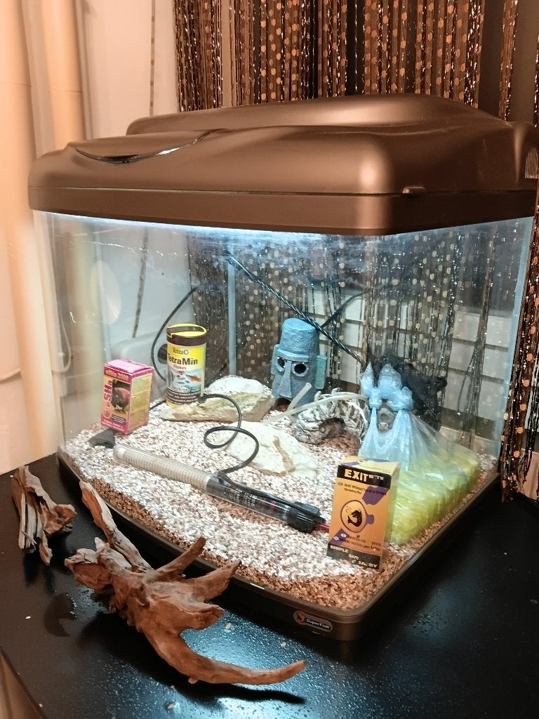 Aquarium, Ophalen, Verwarming, Zo goed als nieuw, Leeg aquarium