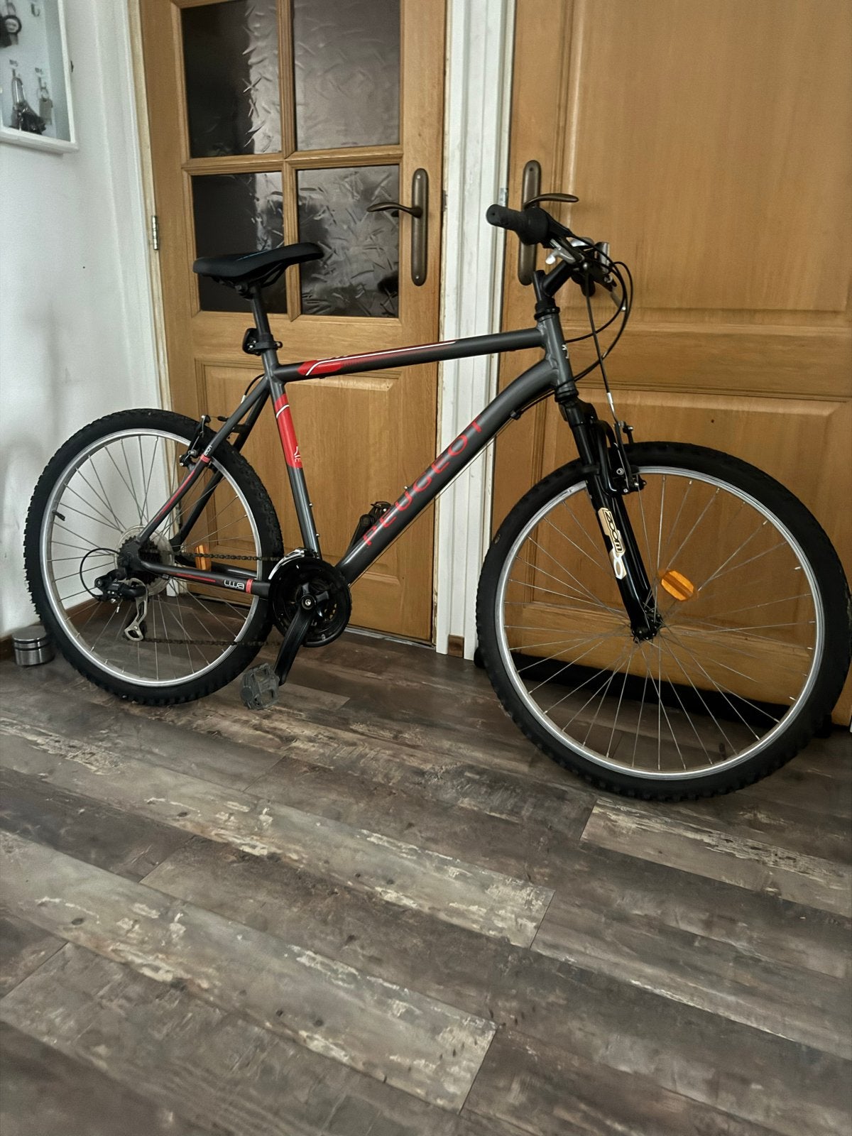 Peugeot MTB - 3/7 versnellingen, framemaat 53/26, Fietsen en Brommers, Fietsen | Mountainbikes en ATB, Gebruikt, Hardtail, Velgrem