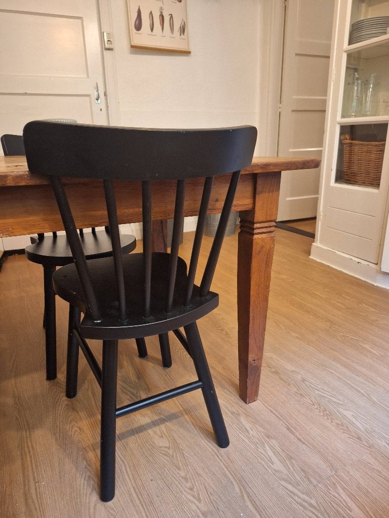 Norraryd stoelen ikea 2x, Huis en Inrichting, Stoelen, Ophalen, Zo goed als nieuw, Zwart, Twee