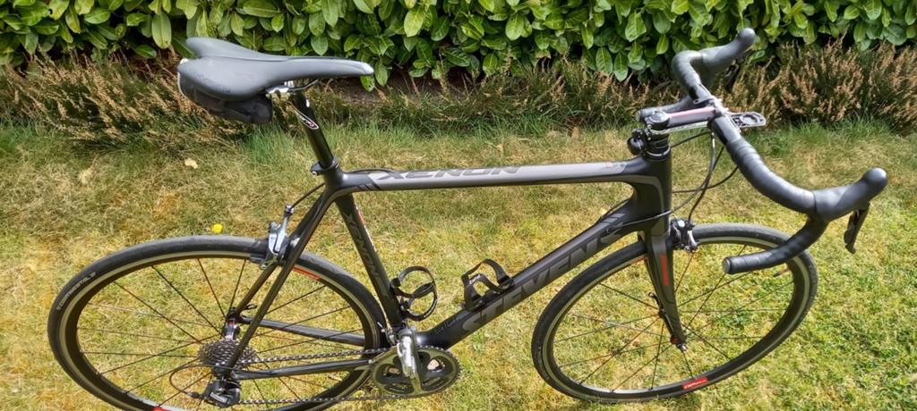 Stevens racefiets - Xenon, lichtgewicht en snel, Fietsen en Brommers, Fietsen | Racefietsen, 28 inch, Gebruikt, Carbon, Meer dan 20 versnellingen