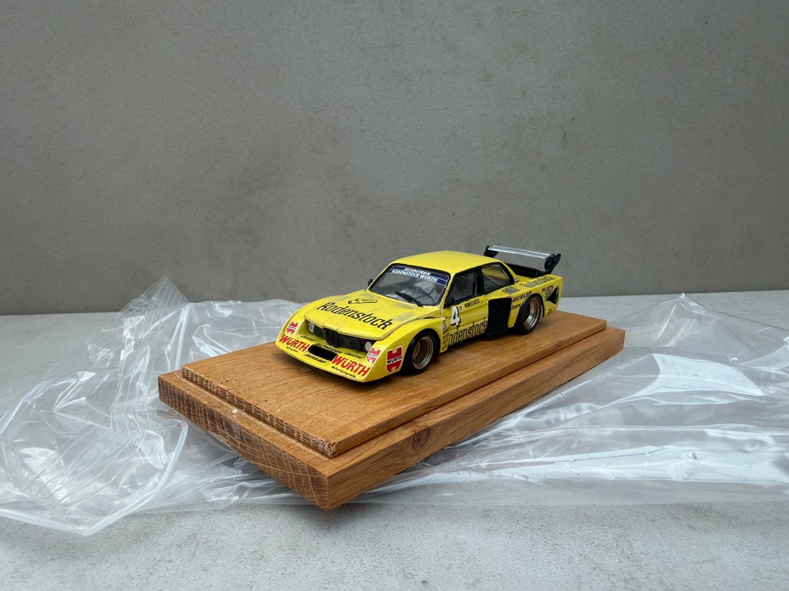 1/43 amr/sb bmw 320 turbo schnitzer rodenstock, Hobby en Vrije tijd, Modelauto's | 1:43, Ophalen of Verzenden, Zo goed als nieuw