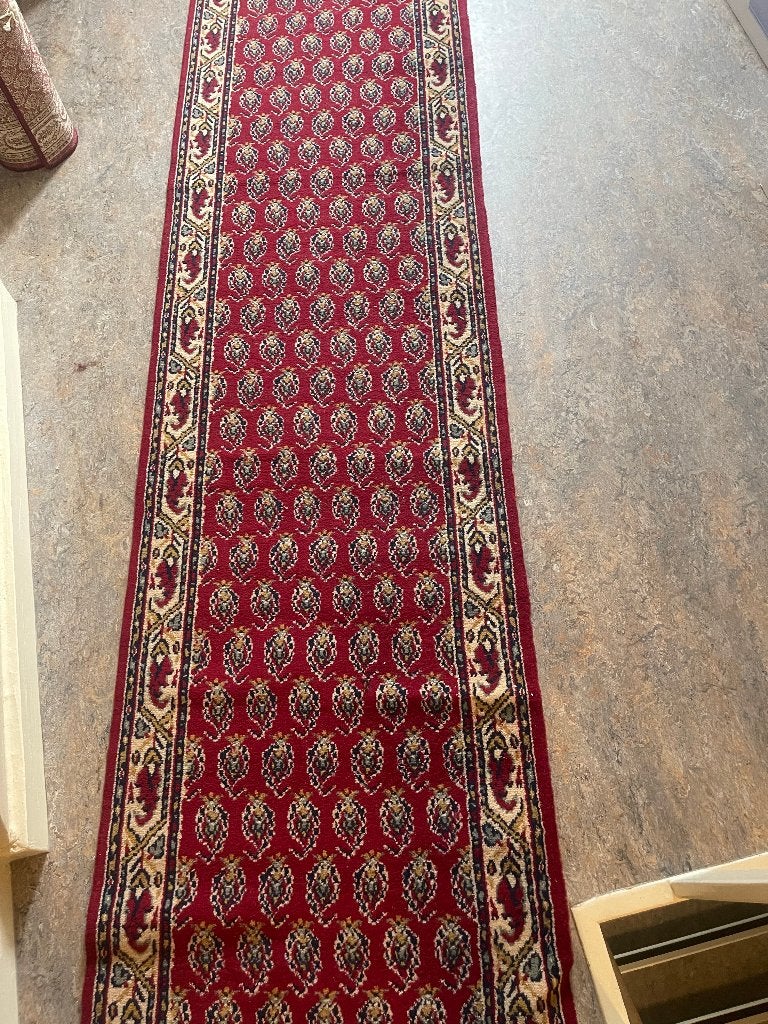 Rode Loper /TrapLoper 321.5cm x 68cm, Ophalen, 200 cm of meer, 50 tot 100 cm, Rechthoekig