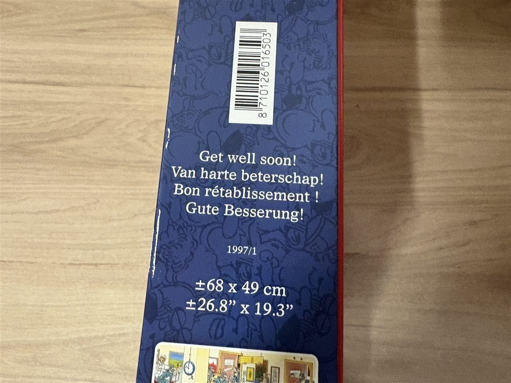 Jan van Haasteren - van harte beterschap - 1000 stuks - s603, Hobby en Vrije tijd, Denksport en Puzzels, Ophalen of Verzenden