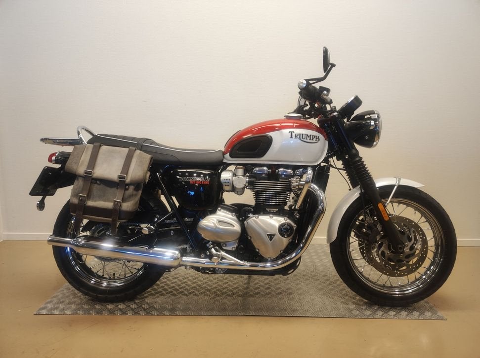 TRIUMPH BONNEVILLE T 120 BUD EKINS SE (20212021) 14125Km, Chopper, Bedrijf, Onbekend, Onbekend