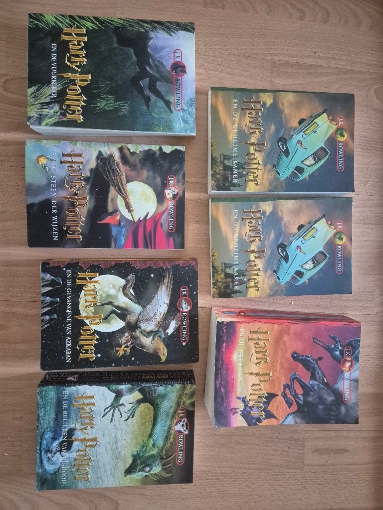 Harry Potter boeken, Ophalen, Zo goed als nieuw