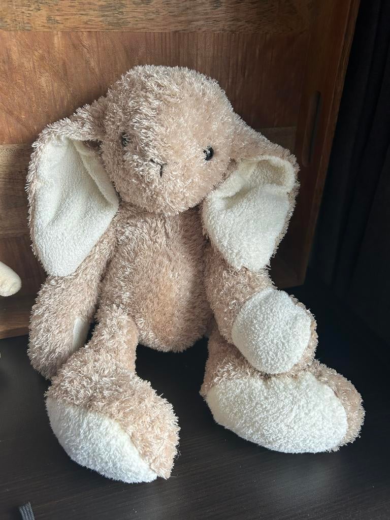 Hema knuffel konijn knuffels knuffeltje, Ophalen of Verzenden, Zo goed als nieuw, Konijn