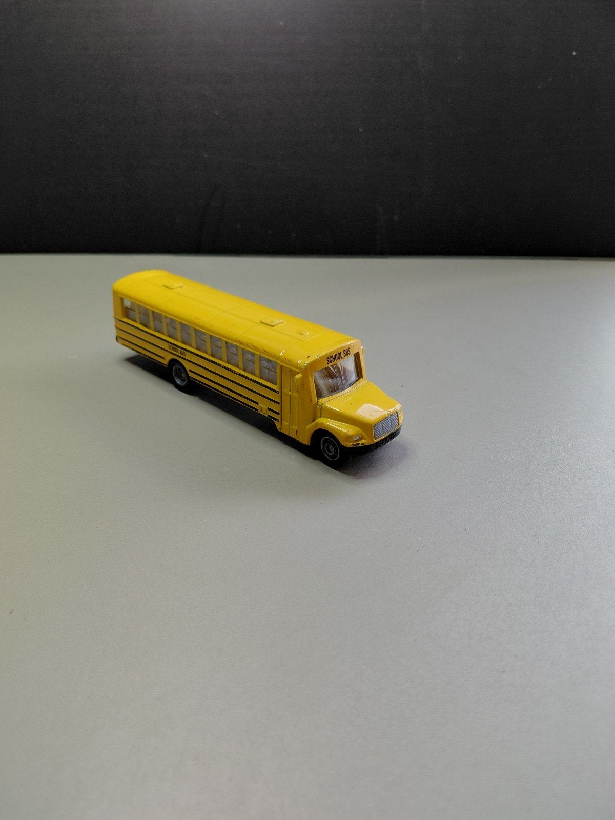 Siku 1/87 Schoolbus - Gele Die-Cast Modelbus, Ophalen of Verzenden, Gebruikt, Bus of Vrachtwagen, SIKU
