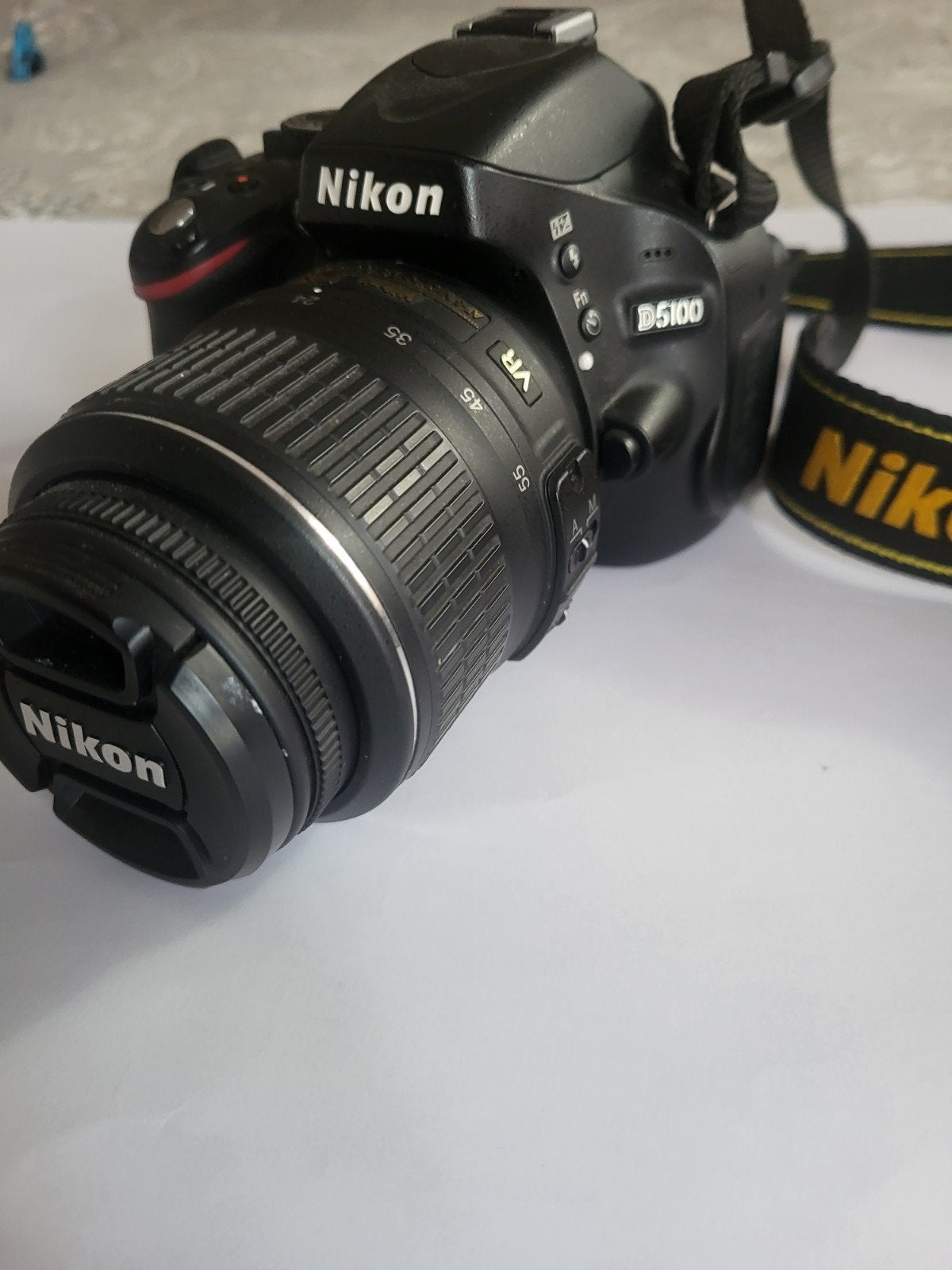 Nikon D5100 spiegelreflexcamera met 18-55mm lens, Gebruikt, Spiegelreflex, Accu, Ophalen of Verzenden
