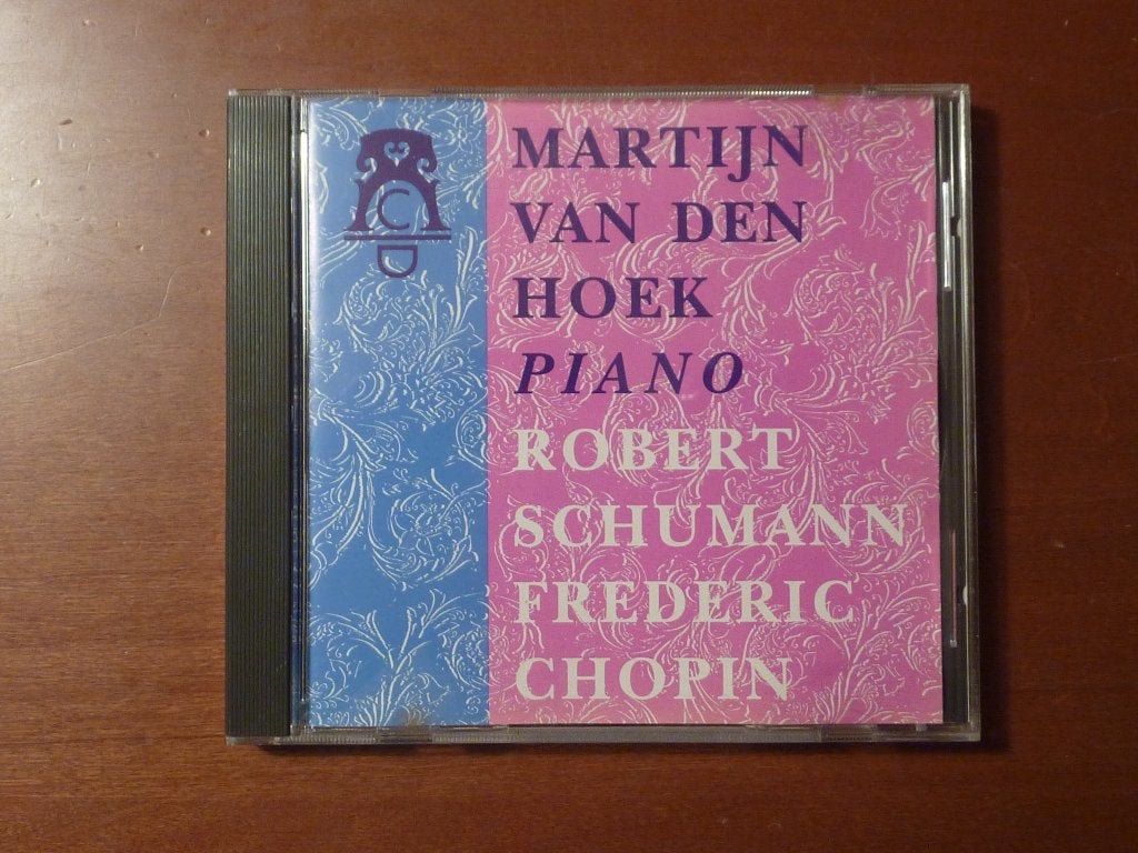 Schumann, Chopin Piano - Martijn van den Hoek, Kamermuziek, Ophalen of Verzenden, Zo goed als nieuw, Romantiek