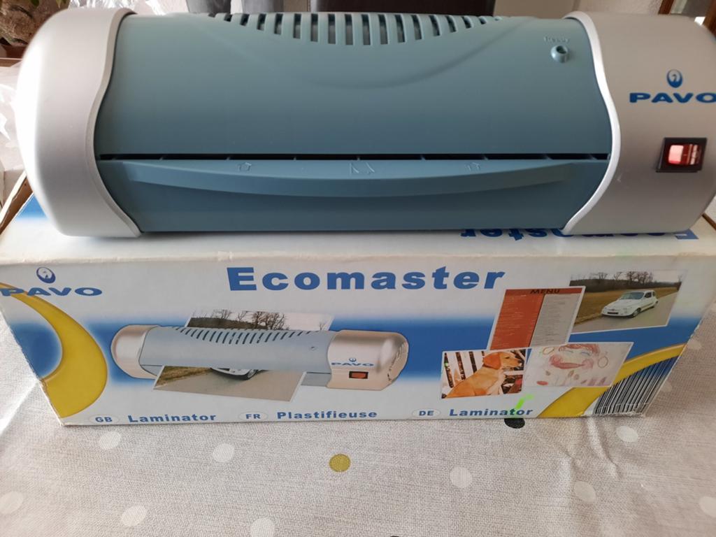 Pavo Ecomaster lamineerapparaat, Ophalen of Verzenden, Gebruikt