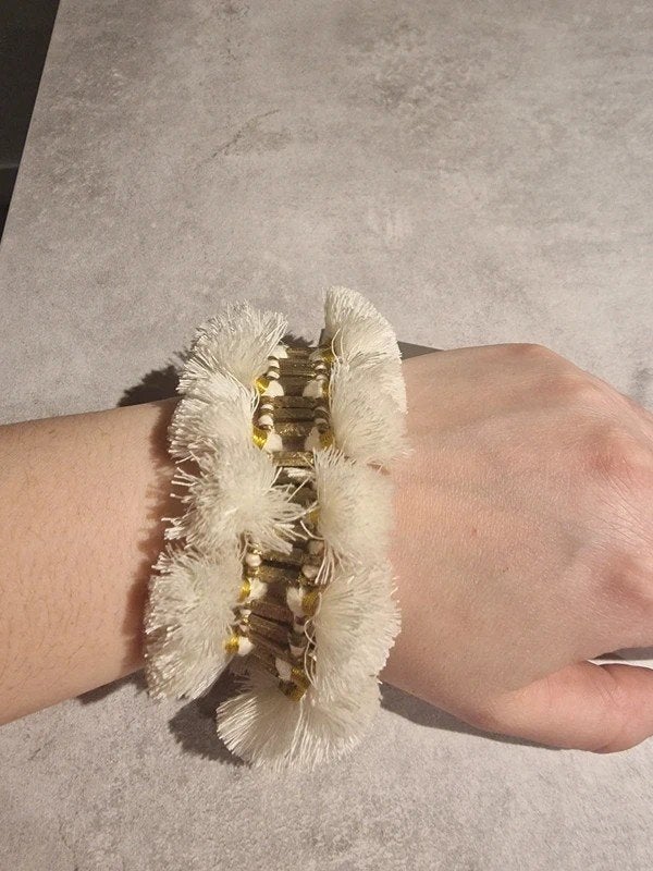 Nieuw Armband - Double Charming - Wit - Zenza, Ophalen of Verzenden, Nieuw, Zilver, Zilver