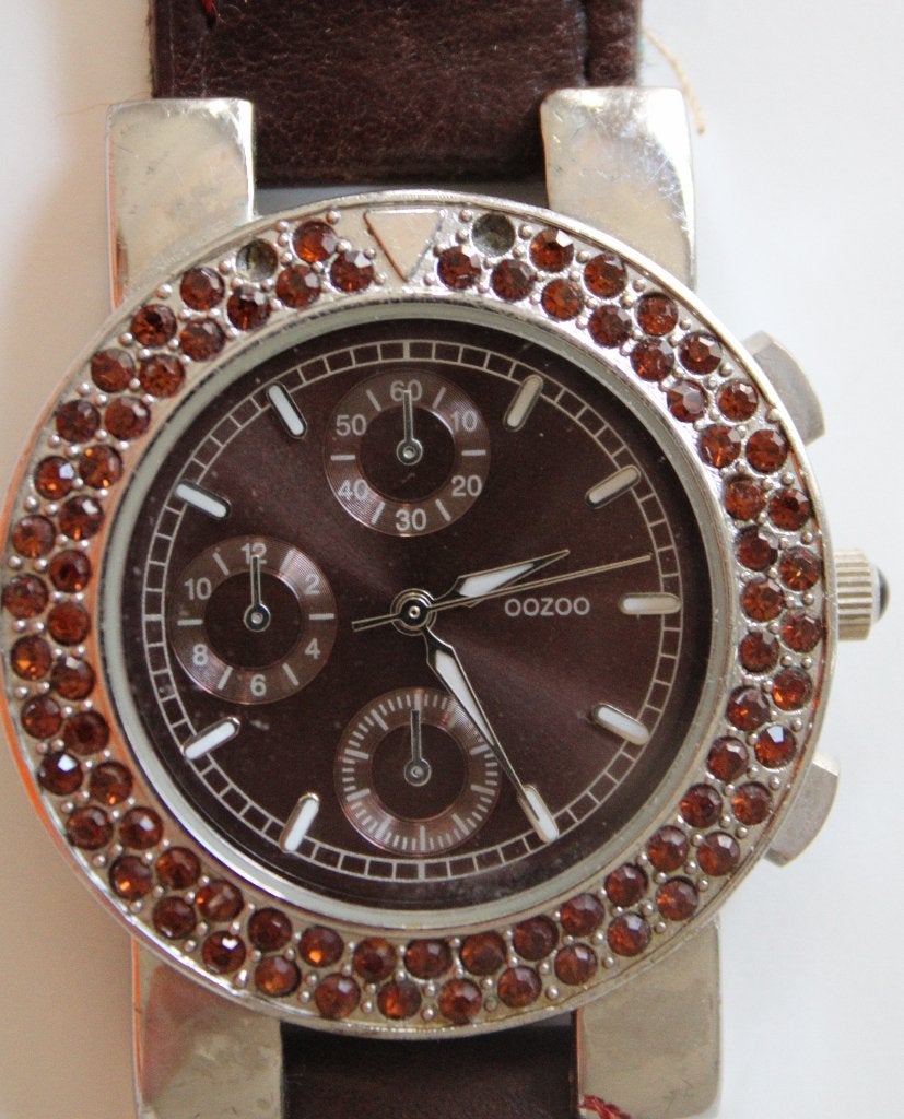 Oozoo horloge dames polshorloge analoog, Overige merken, Staal, Polshorloge, Ophalen of Verzenden