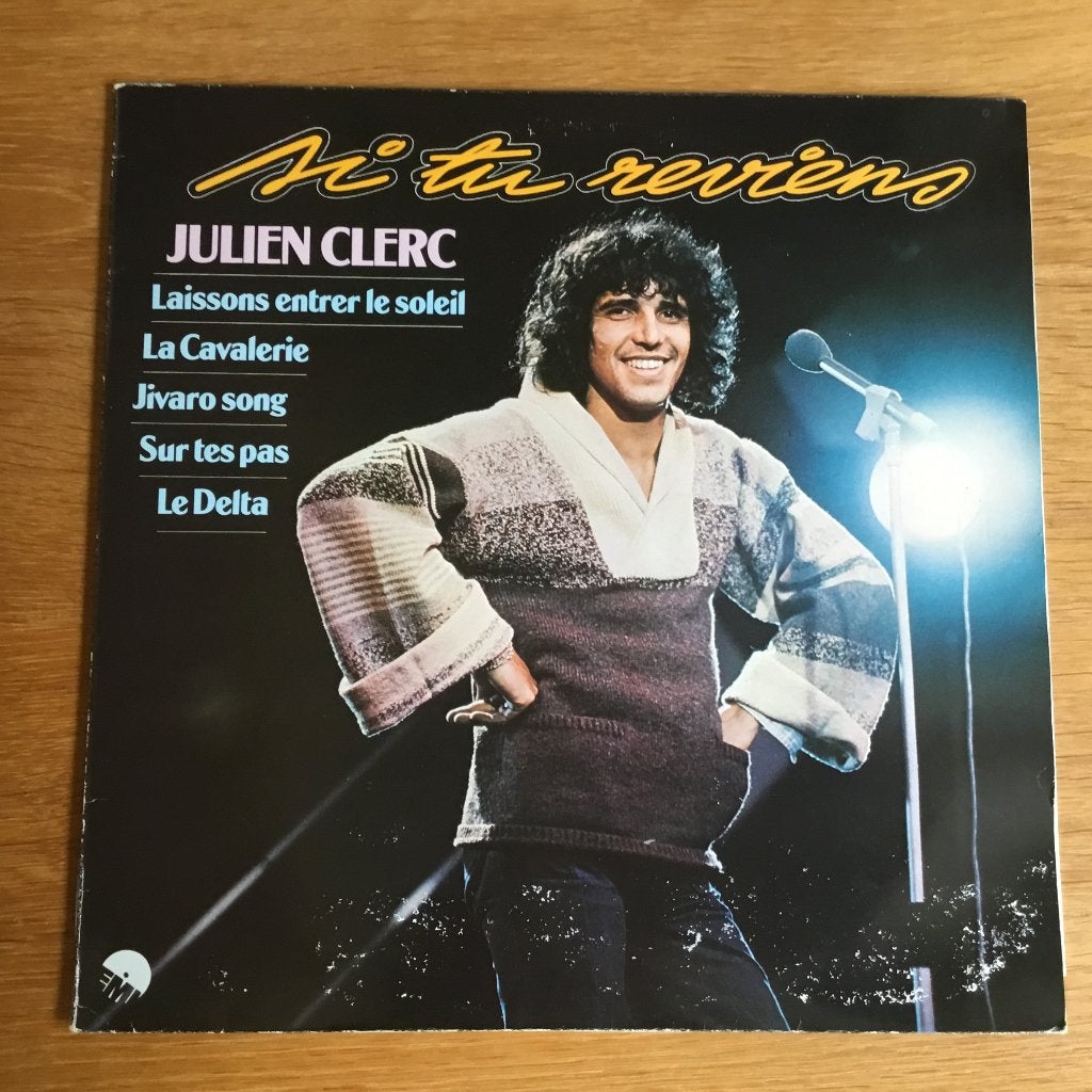 Julien Clerc - Si Tu Reviens LP, Ophalen, Gebruikt, 12 inch