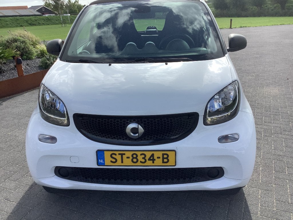 Smart ForTwo 1.0 52KW Coupe 2018 Wit, Auto's, Wit, Origineel Nederlands, 24 km/l, Handgeschakeld