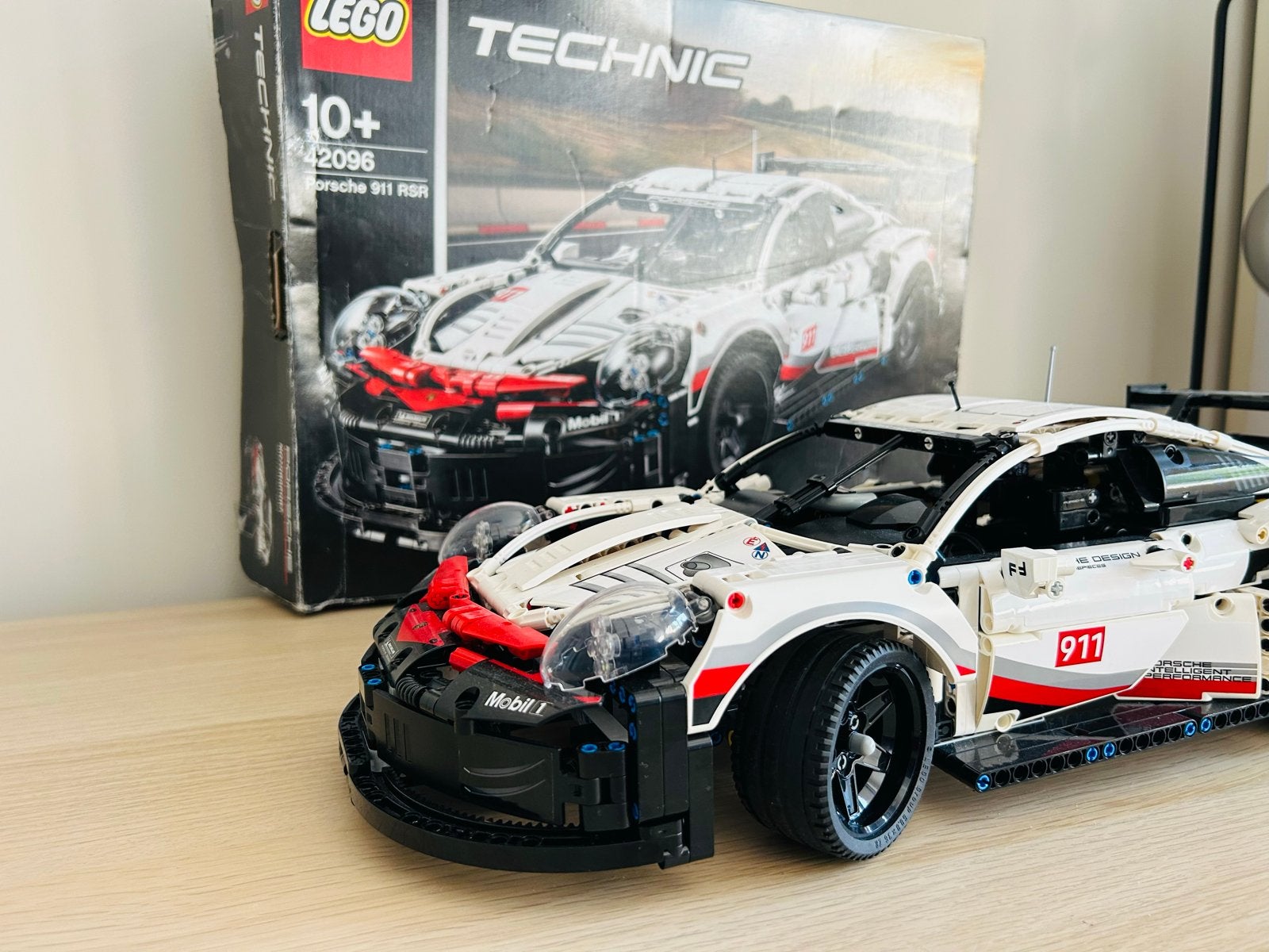 LEGO Technic Porsche 911 RSR (42096) - Zo goed als nieuw, Kinderen en Baby's, Speelgoed | Bouwstenen, Zo goed als nieuw, Overige merken