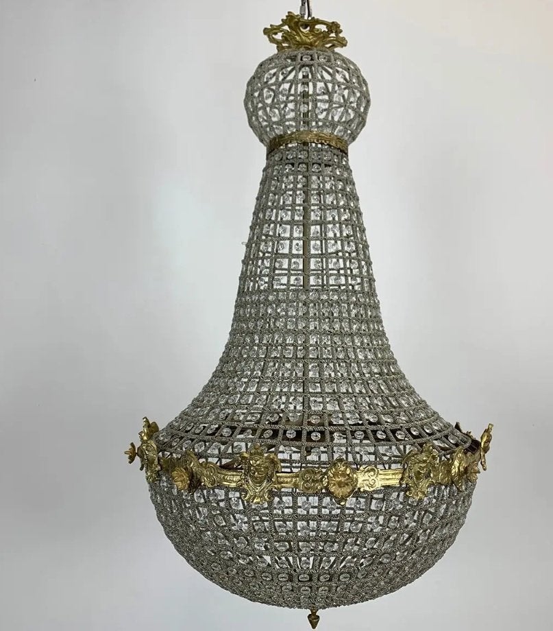 antieke franse kroonluchter, Antiek en Kunst, Ophalen of Verzenden