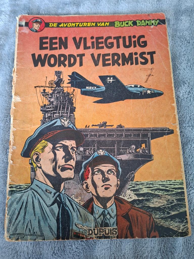 Buck Danny Een vliegtuig wordt Vermist, Eén stripboek, Ophalen of Verzenden, Gelezen