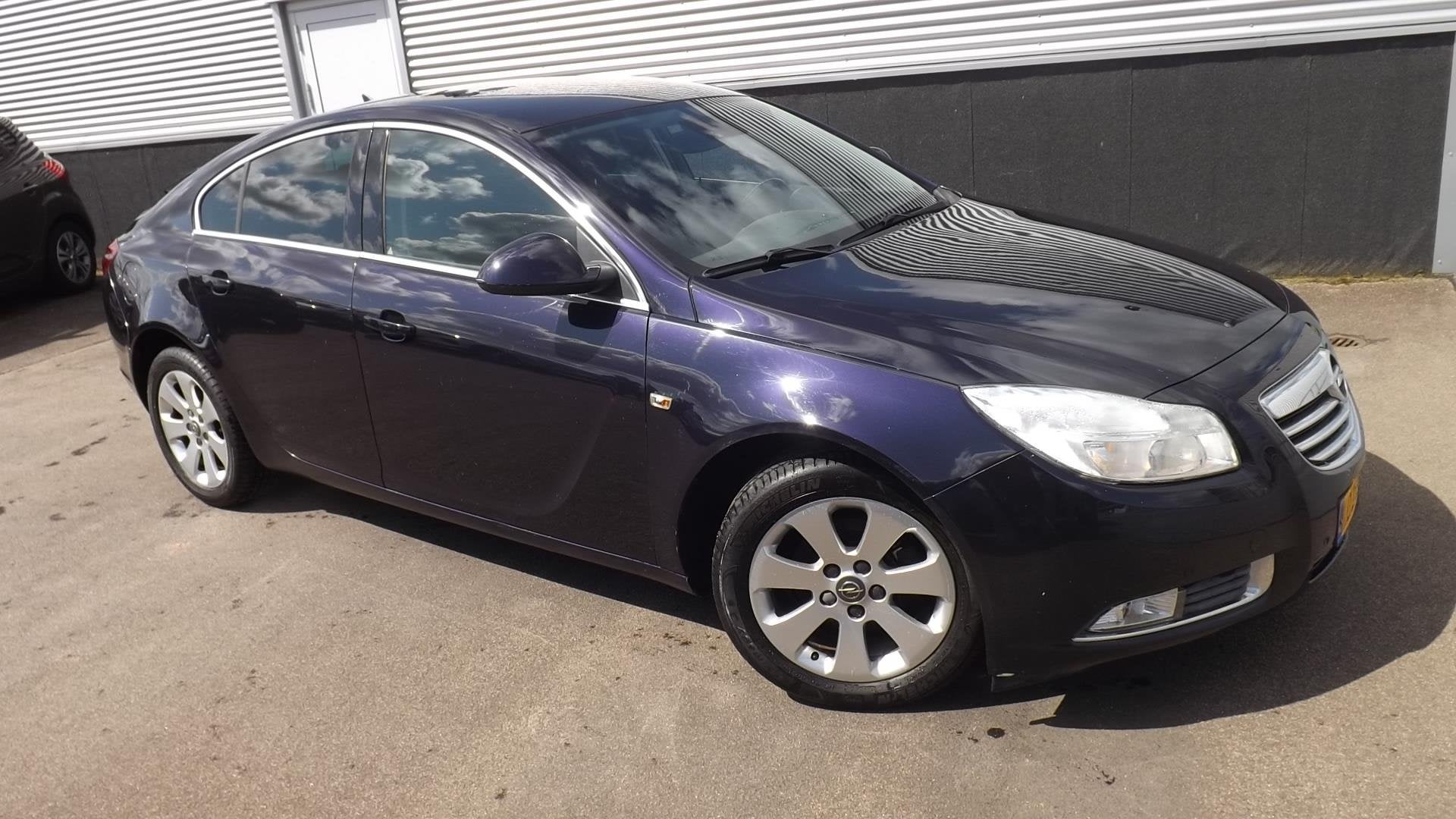 Opel Insignia 1.4 Turbo EcoFLEX Sport Navigatie, Trekhaak, C, Auto's, Opel, Voorwielaandrijving, Euro 5, 4 cilinders, Blauw