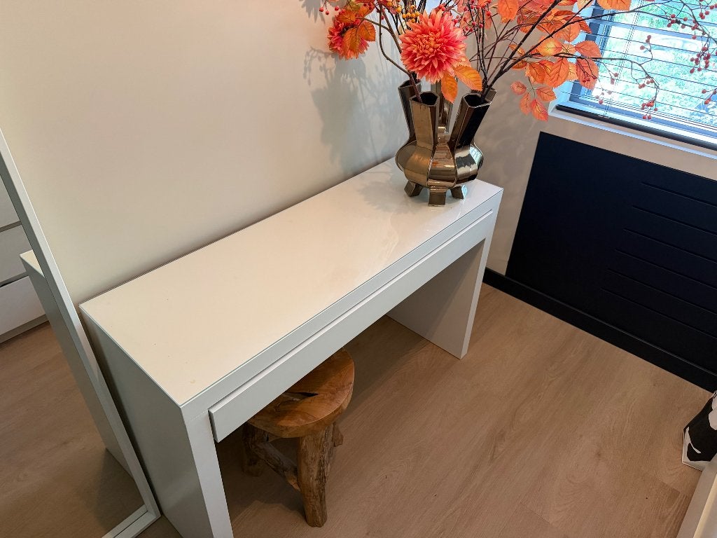Kaptafel malm IKEA, Ophalen, Gebruikt, 100 tot 150 cm, Minder dan 100 cm