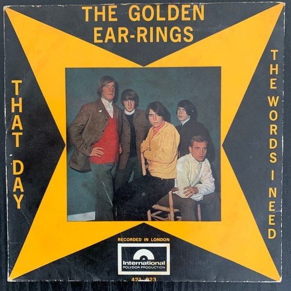 NEAR MINT SINGLE !! The Golden Ear-Rings That Day EARING, Verzenden, 7 inch, Zo goed als nieuw, Pop