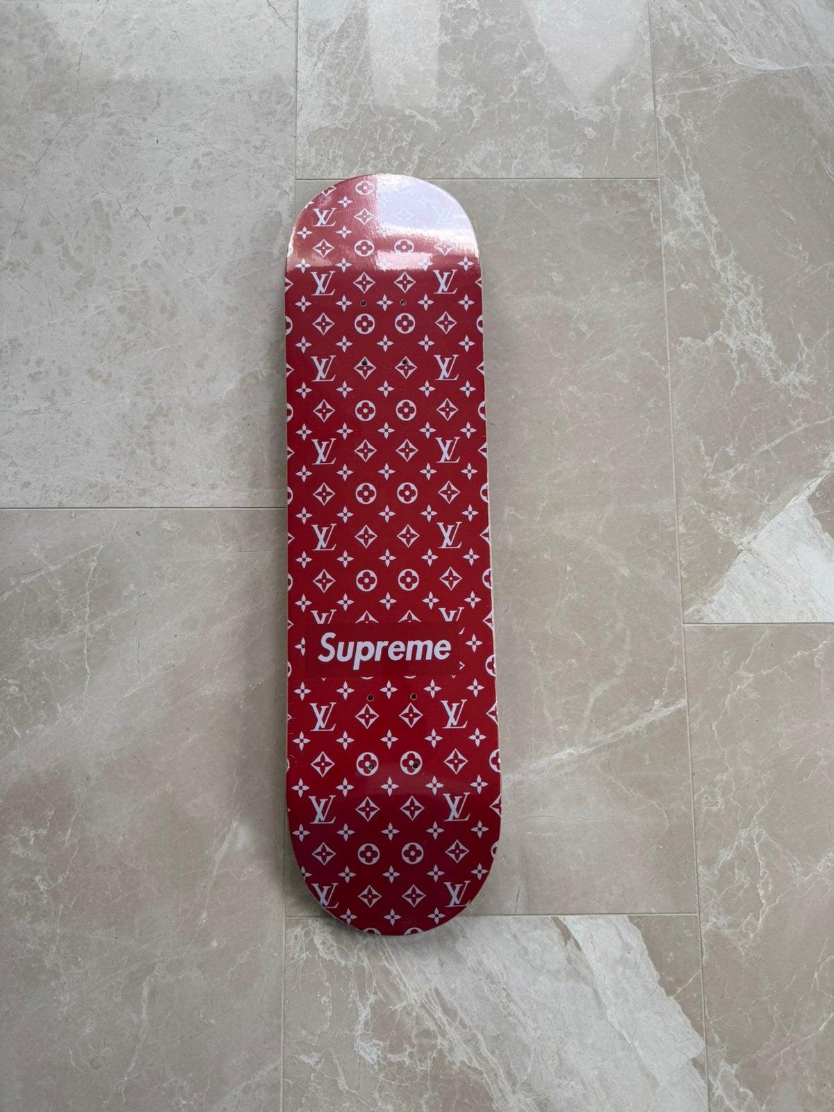 Louis Vuitton X Supreme Skate Board, Ophalen of Verzenden, Nieuw, Skateboard, Longboard