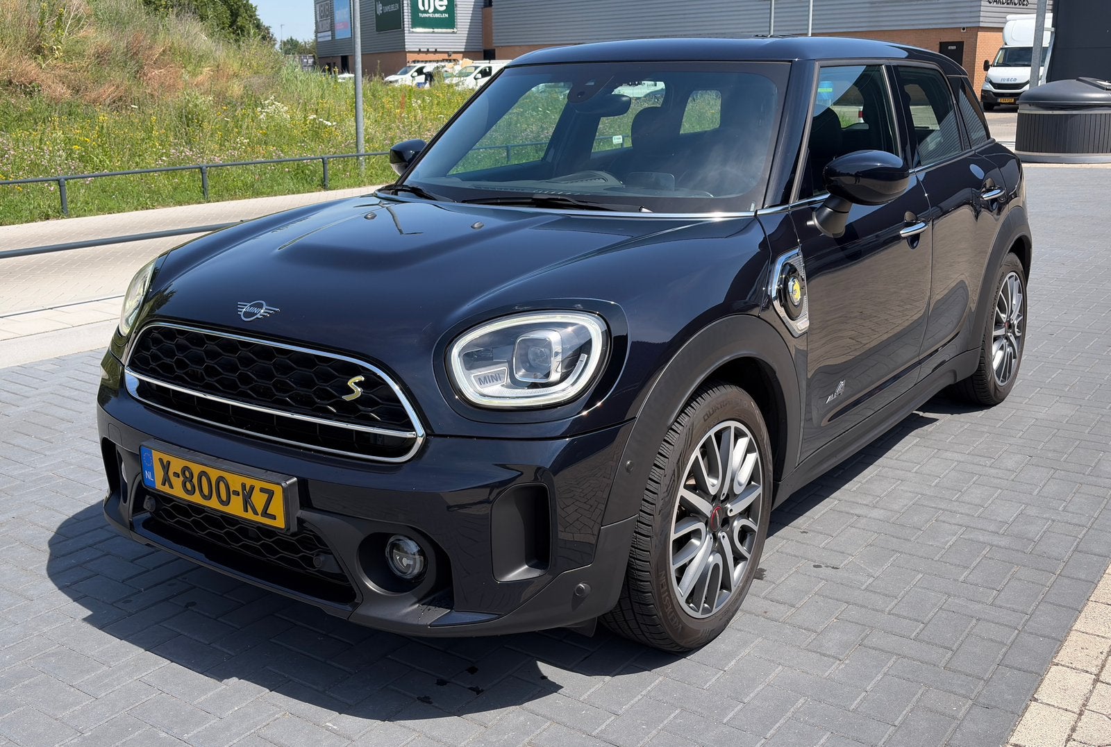 Mini Countryman SE ALL4 TOPSTAAT 65.000km OPENDAK LEER HIFI, Automaat, 125 pk, Countryman, Blauw