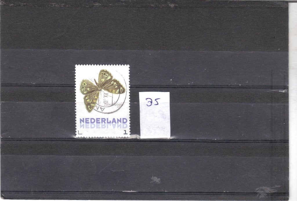 Nederland Kaderpostzegel Vlinders gest 35, Ophalen of Verzenden, Gestempeld