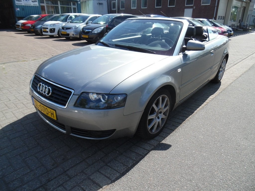 Audi A4 Cabriolet apk 7.27 1.8 Turbo Pro Line (bj 2004), Auto's, Audi, Gebruikt, 4 cilinders, Cabriolet, A4
