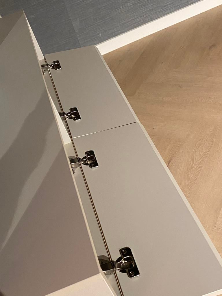 Chic gangkast 100x26x20cm - softclose - wit mat, Huis en Inrichting, Woonaccessoires | Overige, Ophalen of Verzenden, Zo goed als nieuw